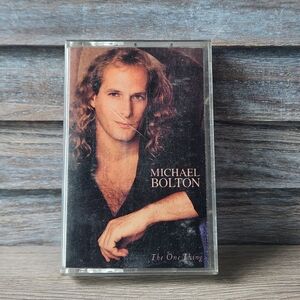 🔥 Michael Bolton The One Thing Cassette Tape Country Music